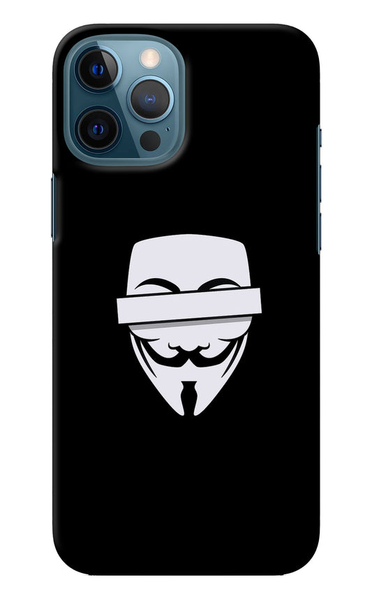 Anonymous Face iPhone 12 Pro Max Back Cover