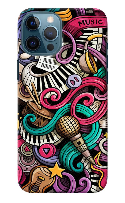 Music Abstract iPhone 12 Pro Max Back Cover