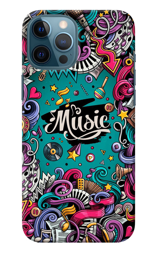 Music Graffiti iPhone 12 Pro Max Back Cover