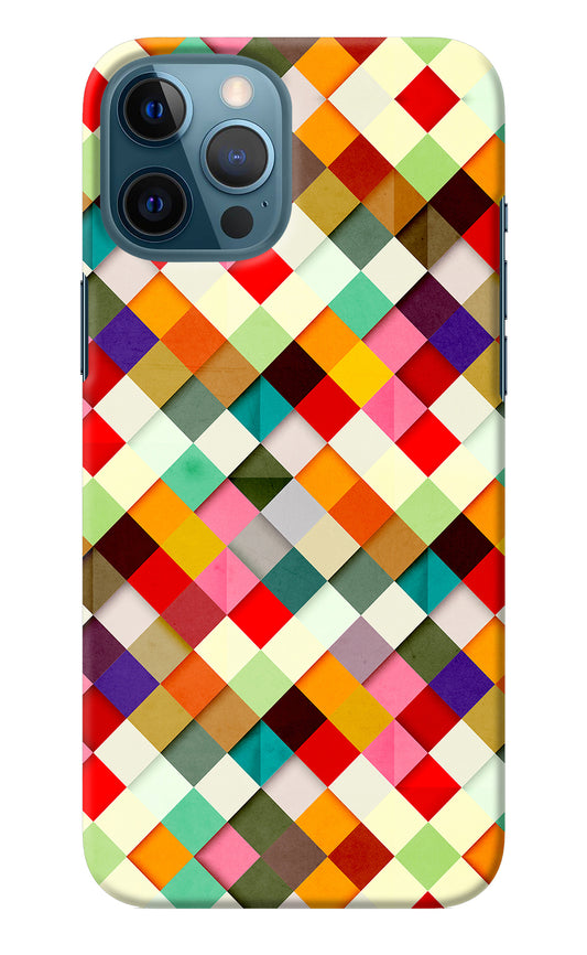Geometric Abstract Colorful iPhone 12 Pro Max Back Cover