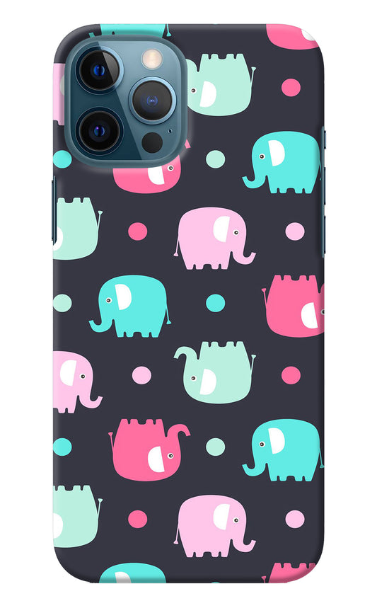 Elephants iPhone 12 Pro Max Back Cover