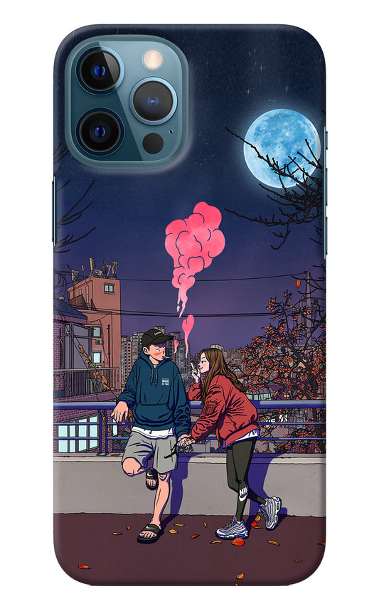 Chilling Couple iPhone 12 Pro Max Back Cover