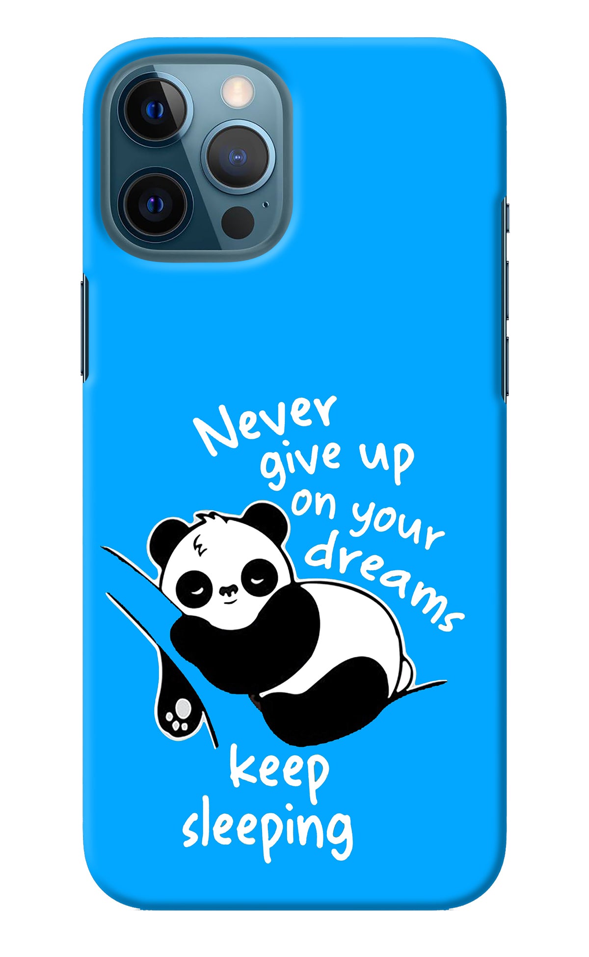 Keep Sleeping iPhone 12 Pro Max Back Cover