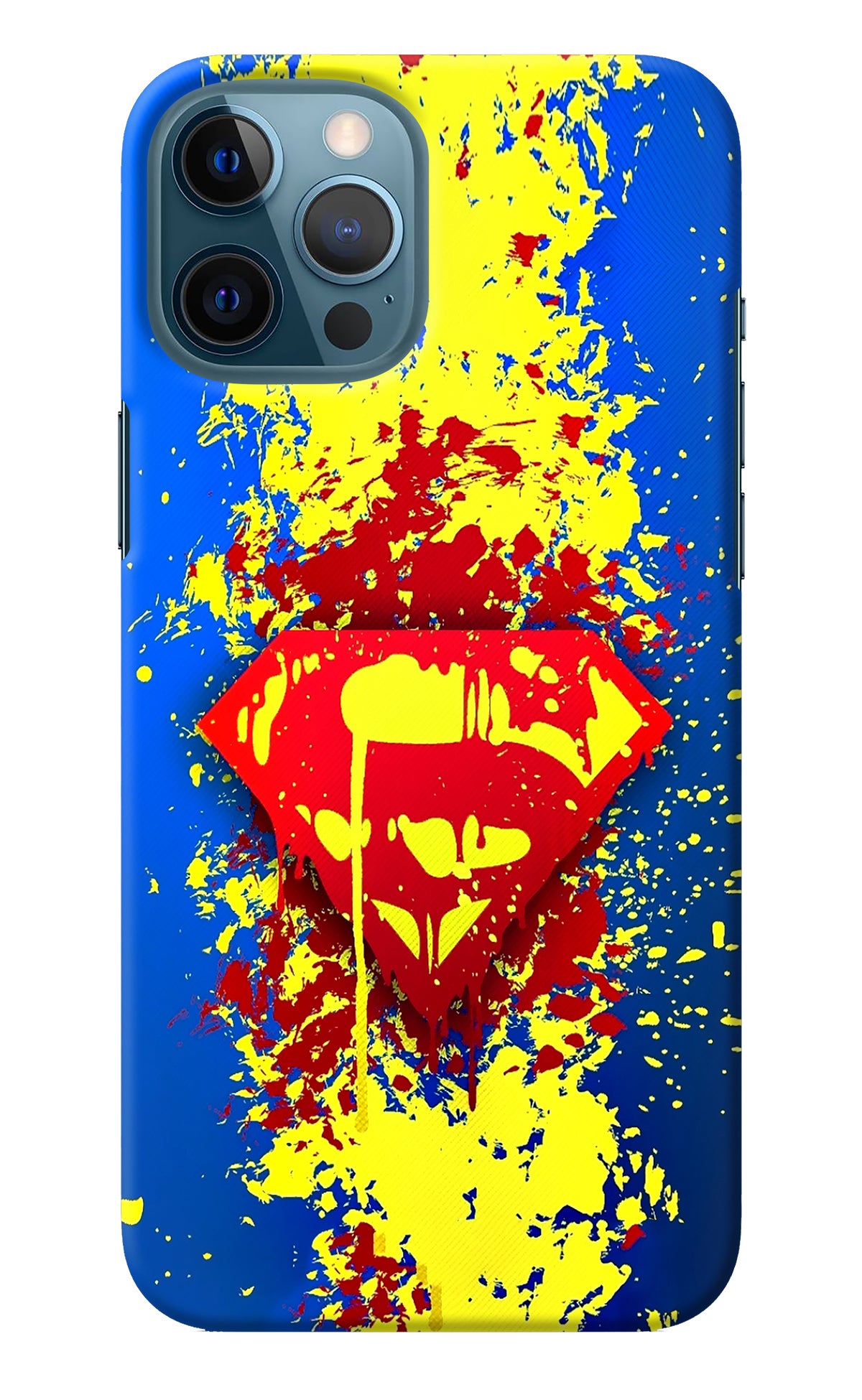 Superman logo iPhone 12 Pro Max Back Cover