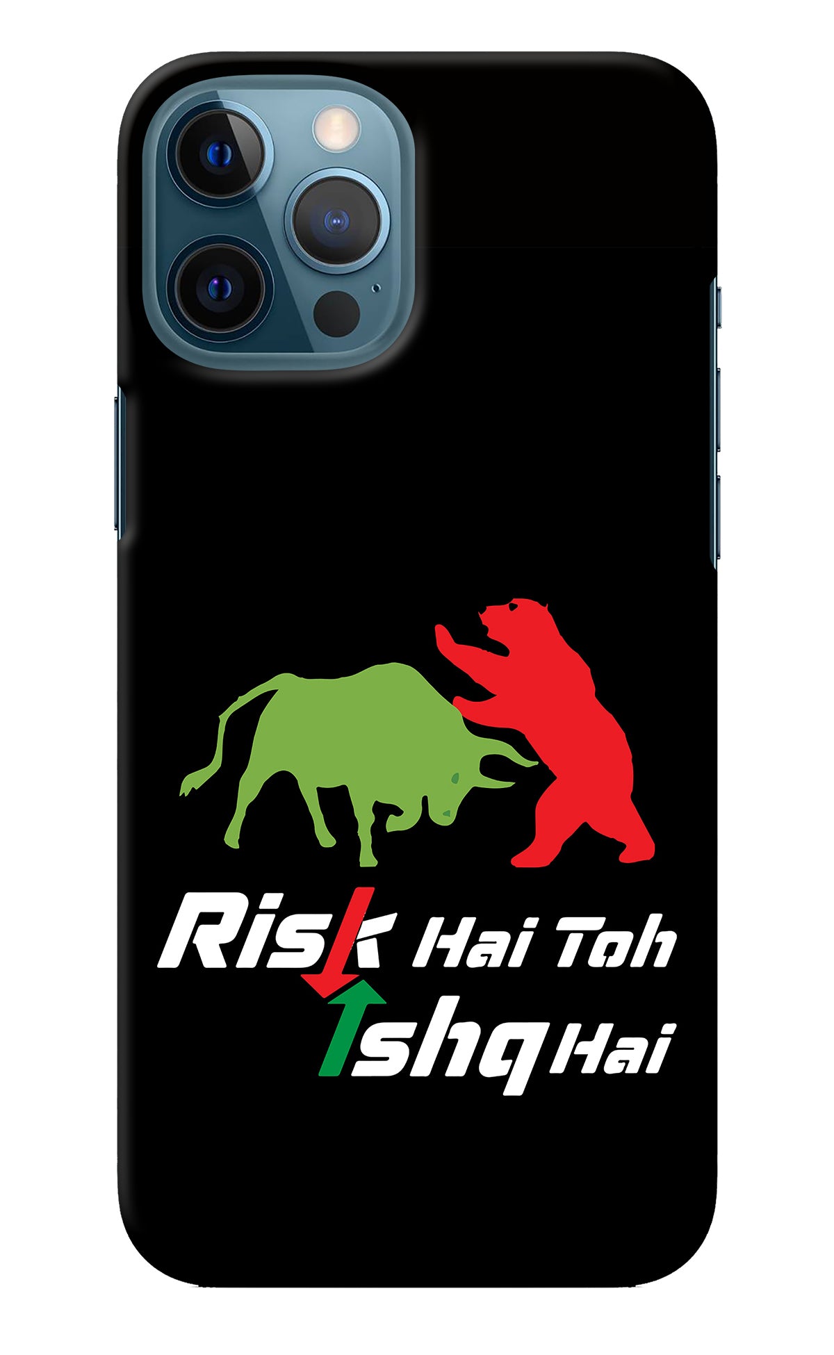 Risk Hai Toh Ishq Hai iPhone 12 Pro Max Back Cover