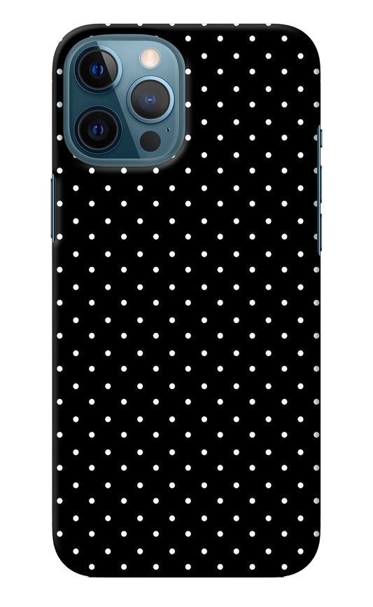 White Dots iPhone 12 Pro Max Back Cover
