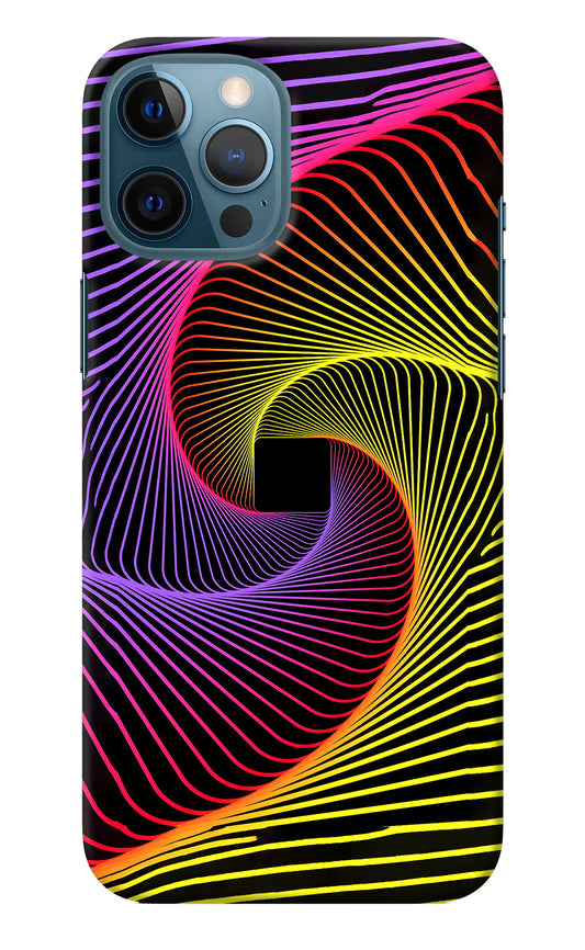 Colorful Strings iPhone 12 Pro Max Back Cover
