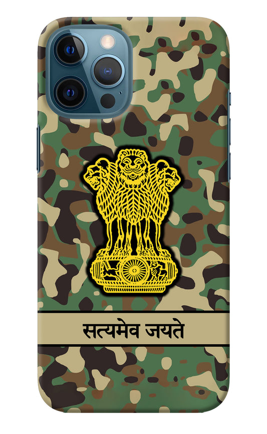 Satyamev Jayate Army iPhone 12 Pro Max Back Cover