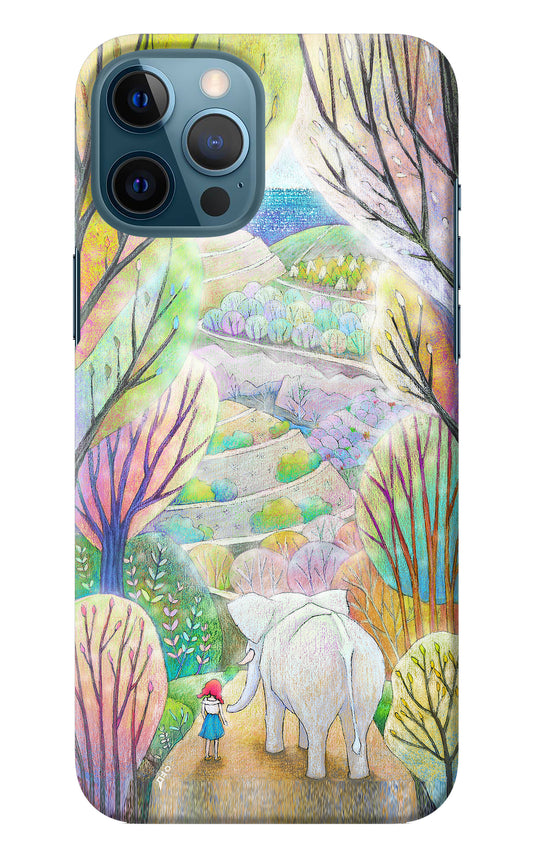 Nature Painting iPhone 12 Pro Max Back Cover