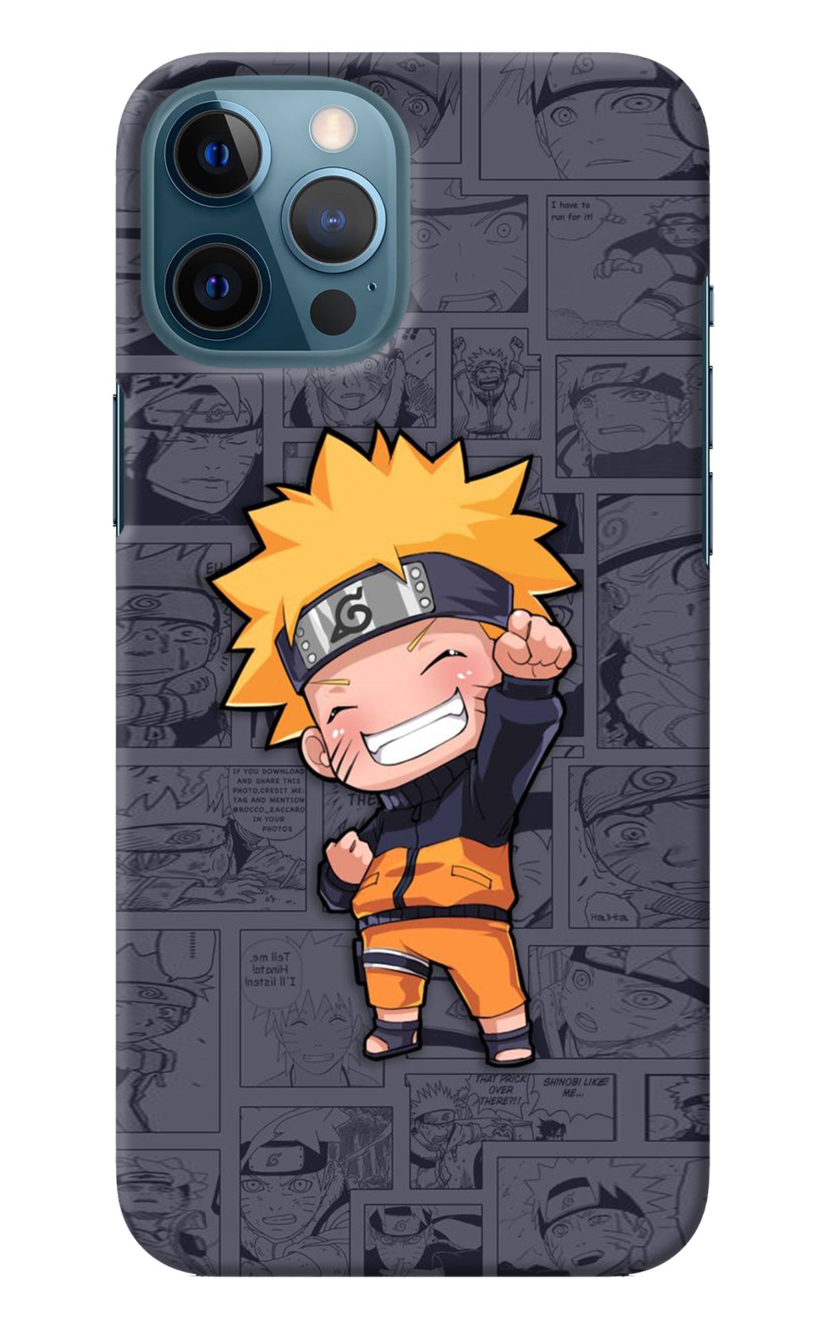 Chota Naruto iPhone 12 Pro Max Back Cover