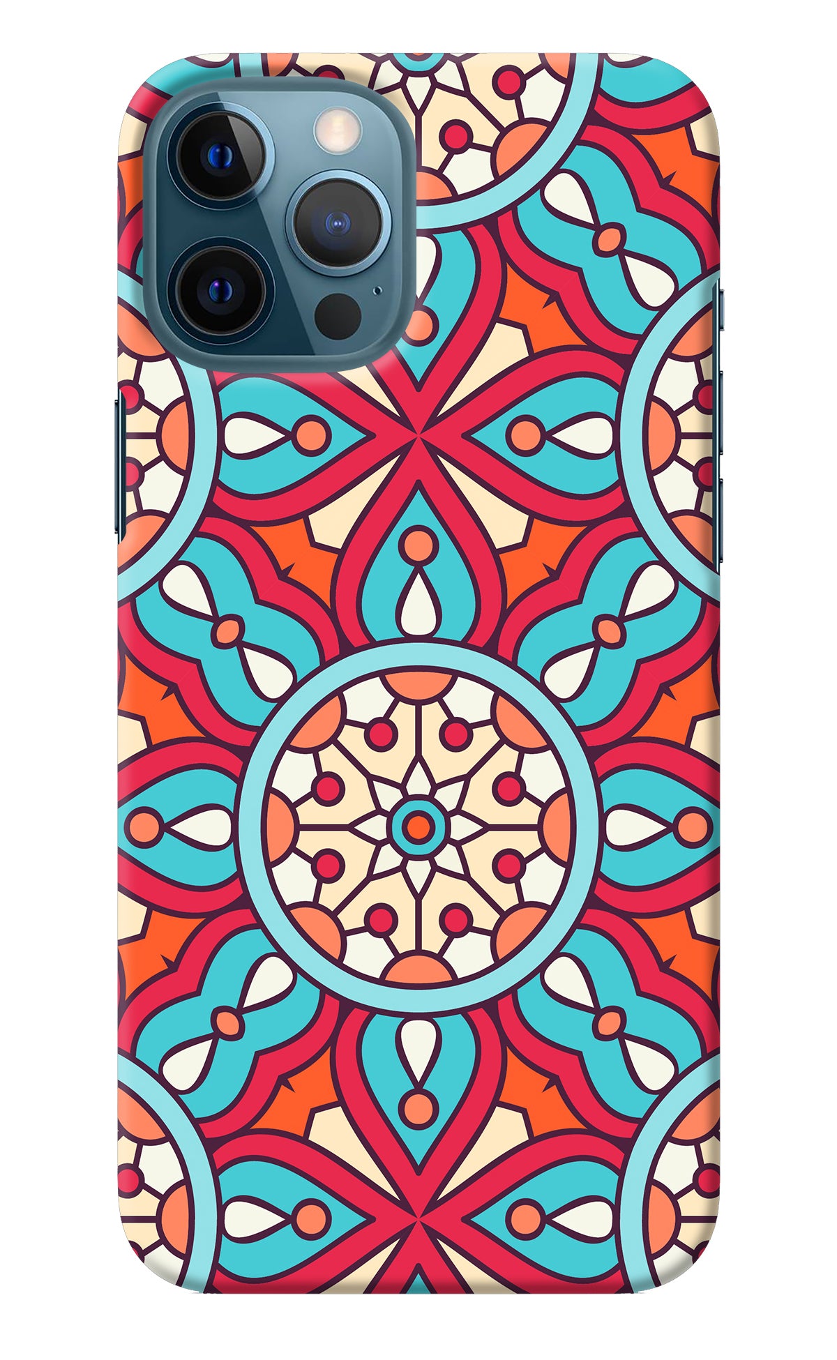 Mandala Geometric iPhone 12 Pro Max Back Cover