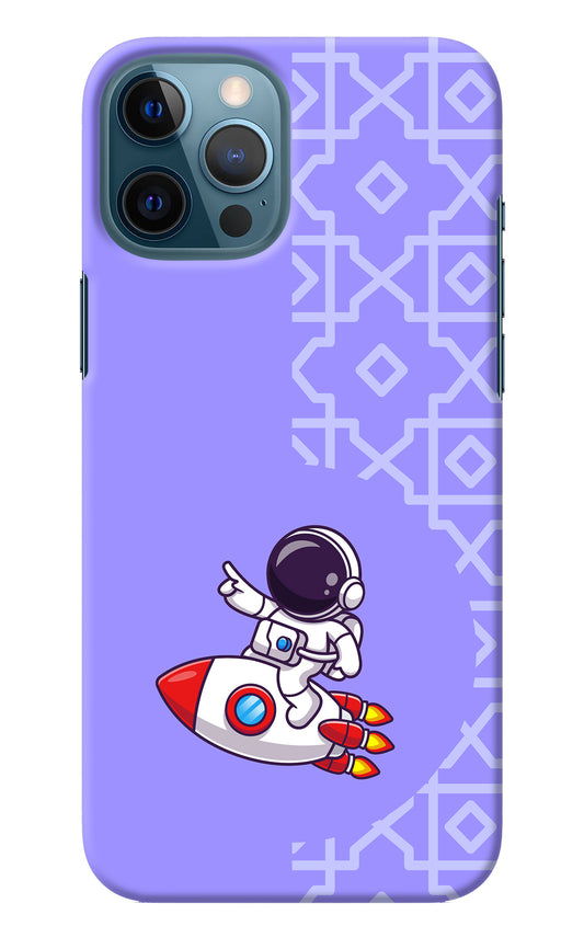 Cute Astronaut iPhone 12 Pro Max Back Cover