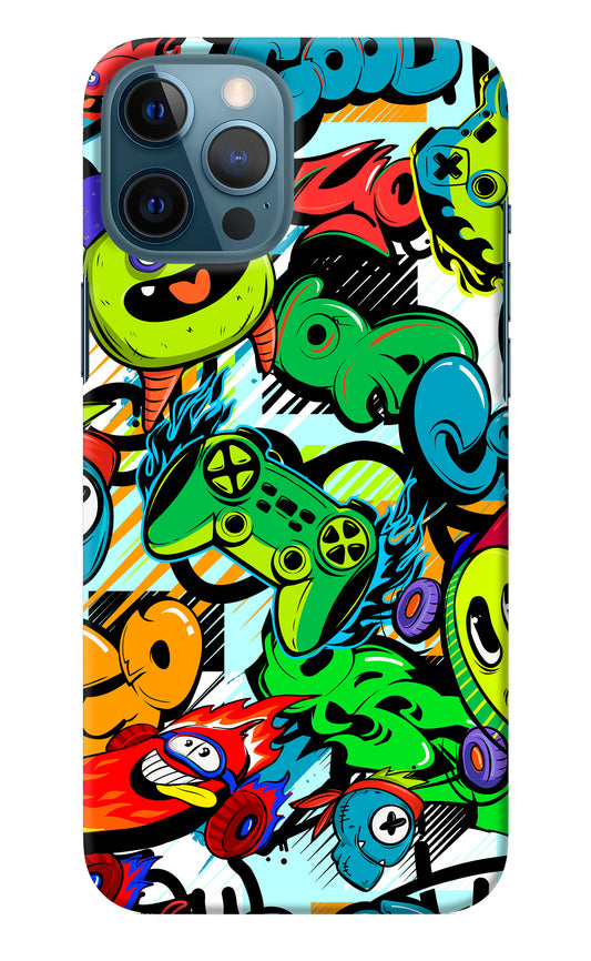Game Doodle iPhone 12 Pro Max Back Cover