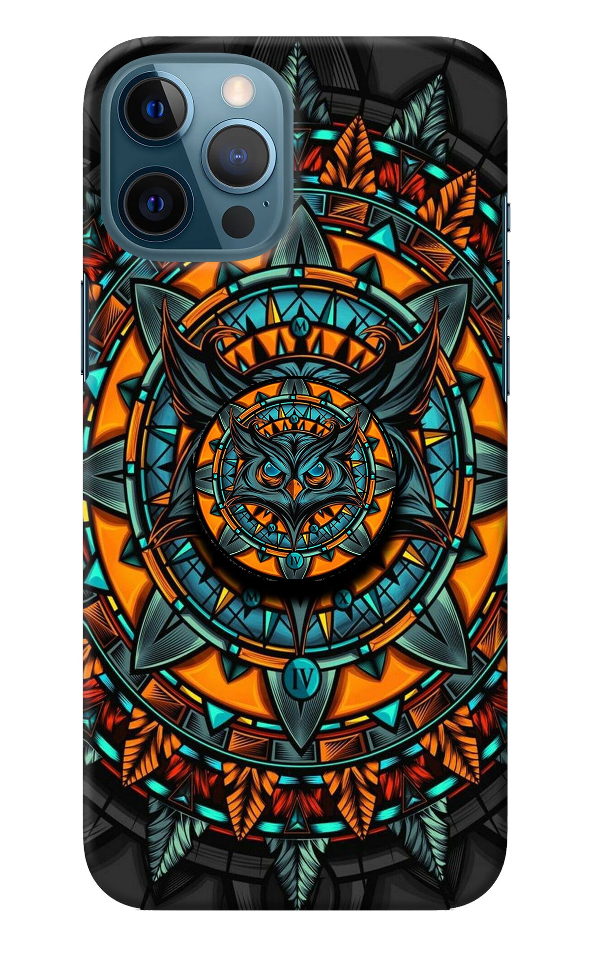 Angry Owl iPhone 12 Pro Max Pop Case