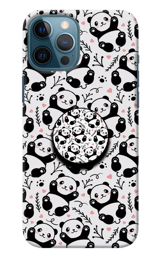 Cute Panda iPhone 12 Pro Max Pop Case