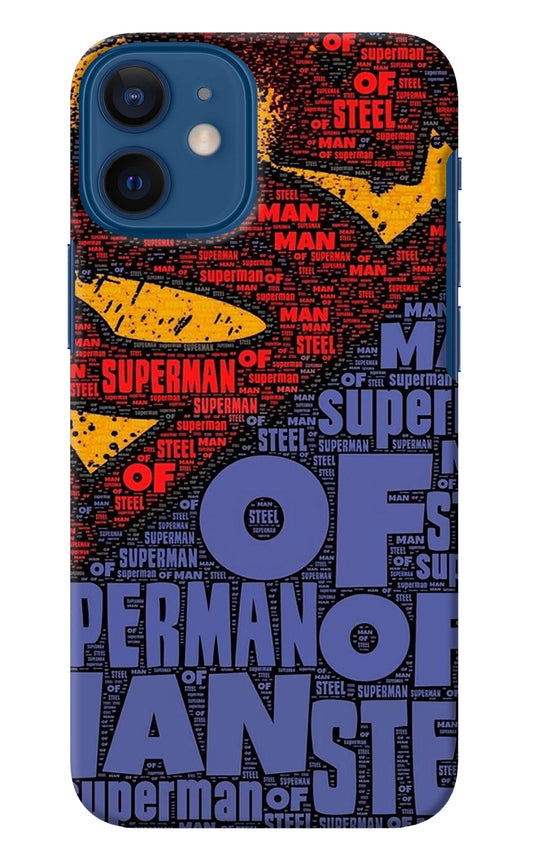 Superman iPhone 12 Mini Back Cover