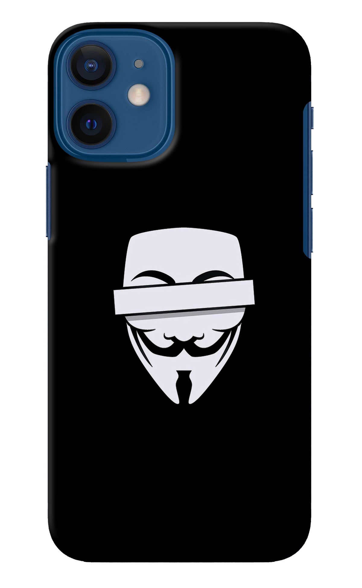 Anonymous Face iPhone 12 Mini Back Cover