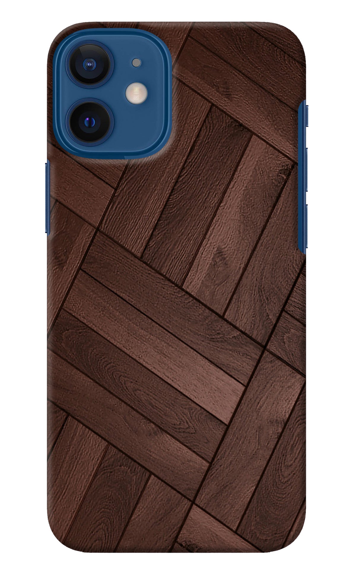 Wooden Texture Design iPhone 12 Mini Back Cover