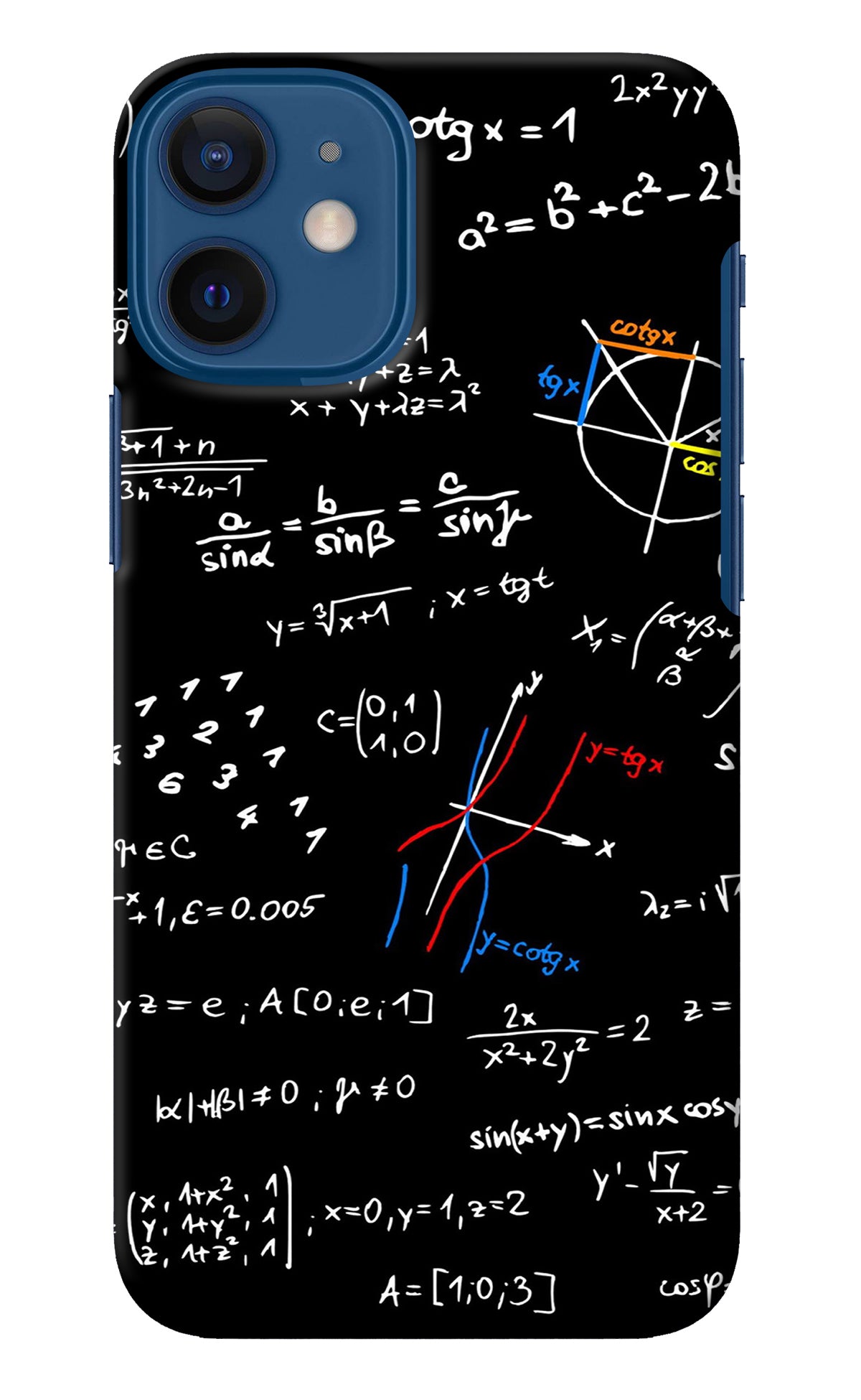 Mathematics Formula iPhone 12 Mini Back Cover