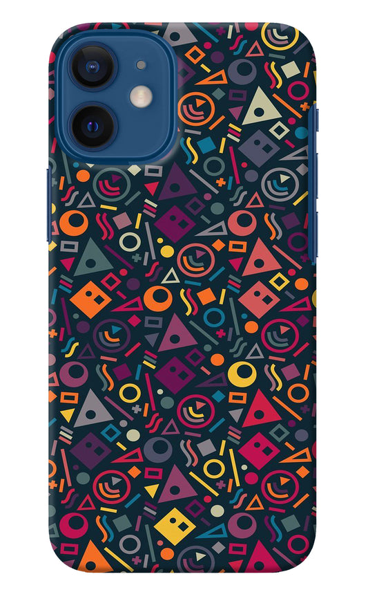 Geometric Abstract iPhone 12 Mini Back Cover