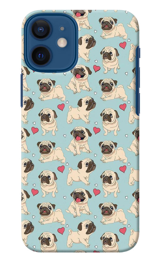 Pug Dog iPhone 12 Mini Back Cover