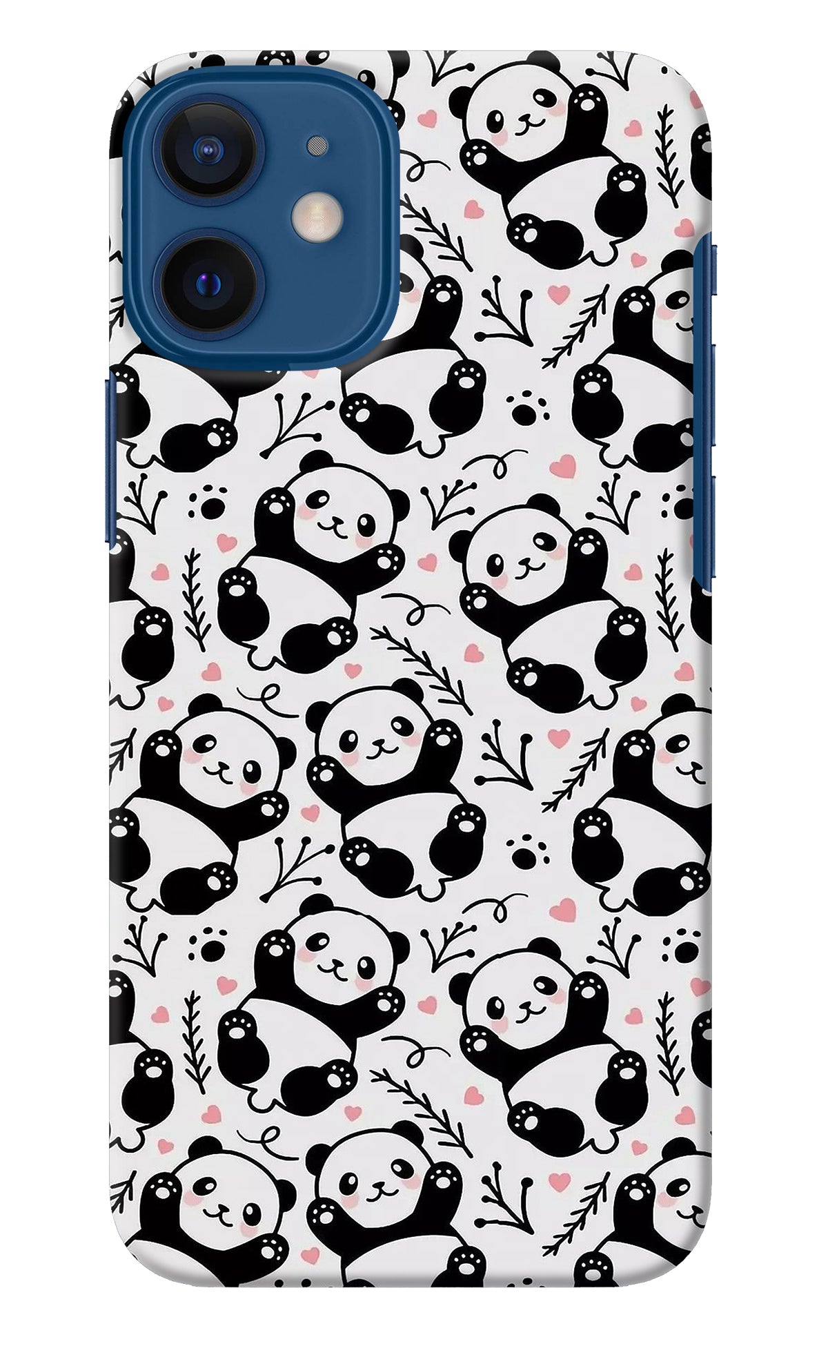 Cute Panda iPhone 12 Mini Back Cover