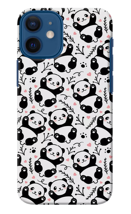 Cute Panda iPhone 12 Mini Back Cover