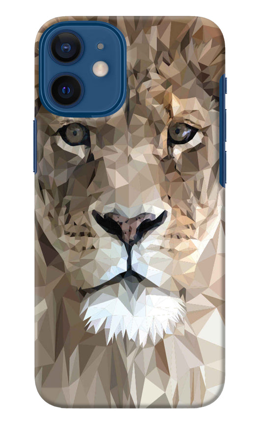 Lion Art iPhone 12 Mini Back Cover