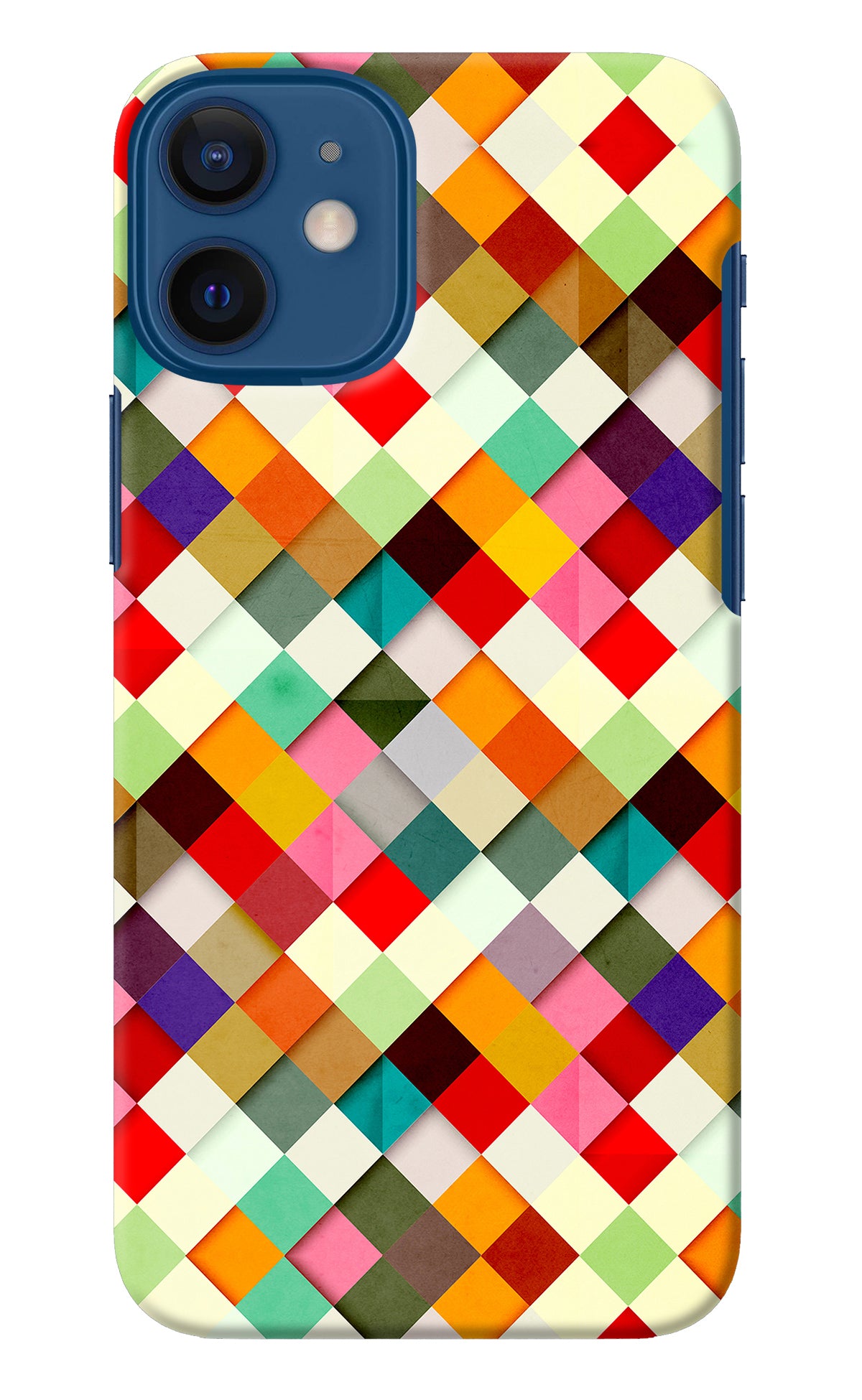 Geometric Abstract Colorful iPhone 12 Mini Back Cover