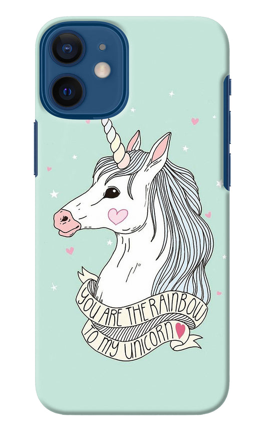 Unicorn Wallpaper iPhone 12 Mini Back Cover