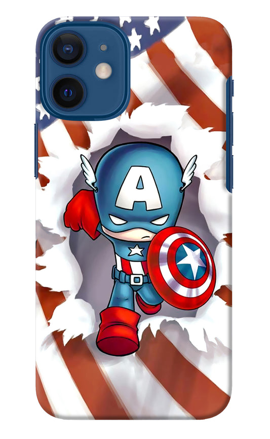 Captain America iPhone 12 Mini Back Cover