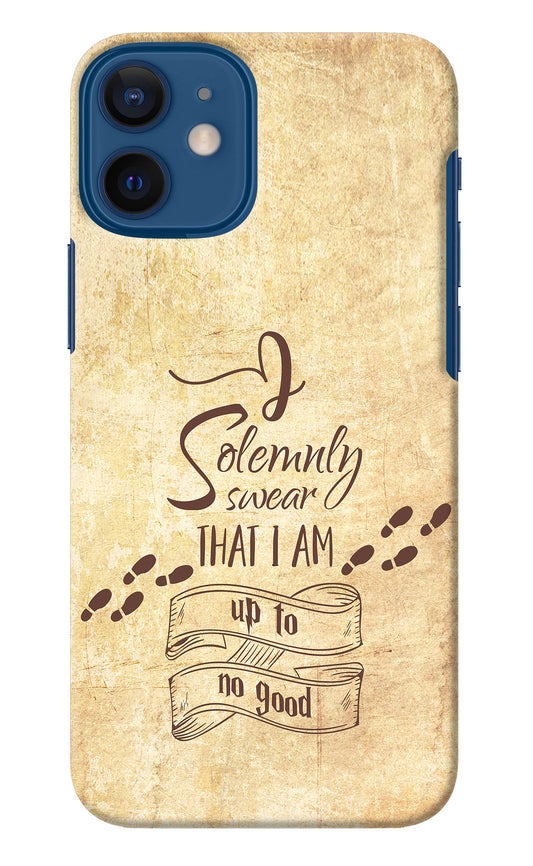 I Solemnly swear that i up to no good iPhone 12 Mini Back Cover