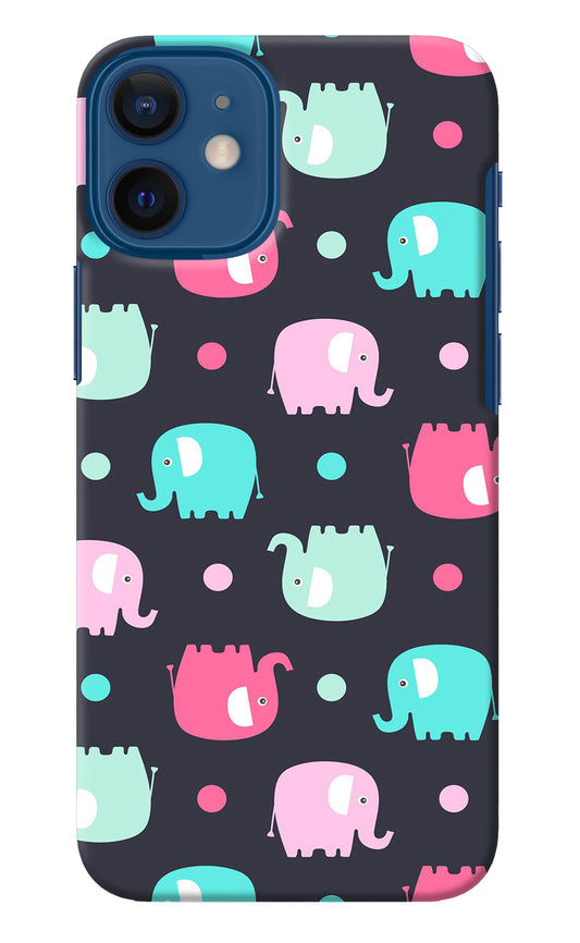 Elephants iPhone 12 Mini Back Cover