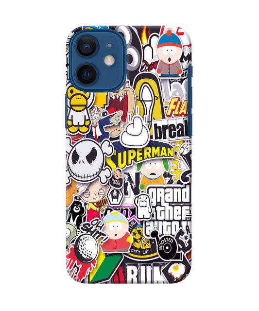 Sticker Bomb iPhone 12 Mini Back Cover