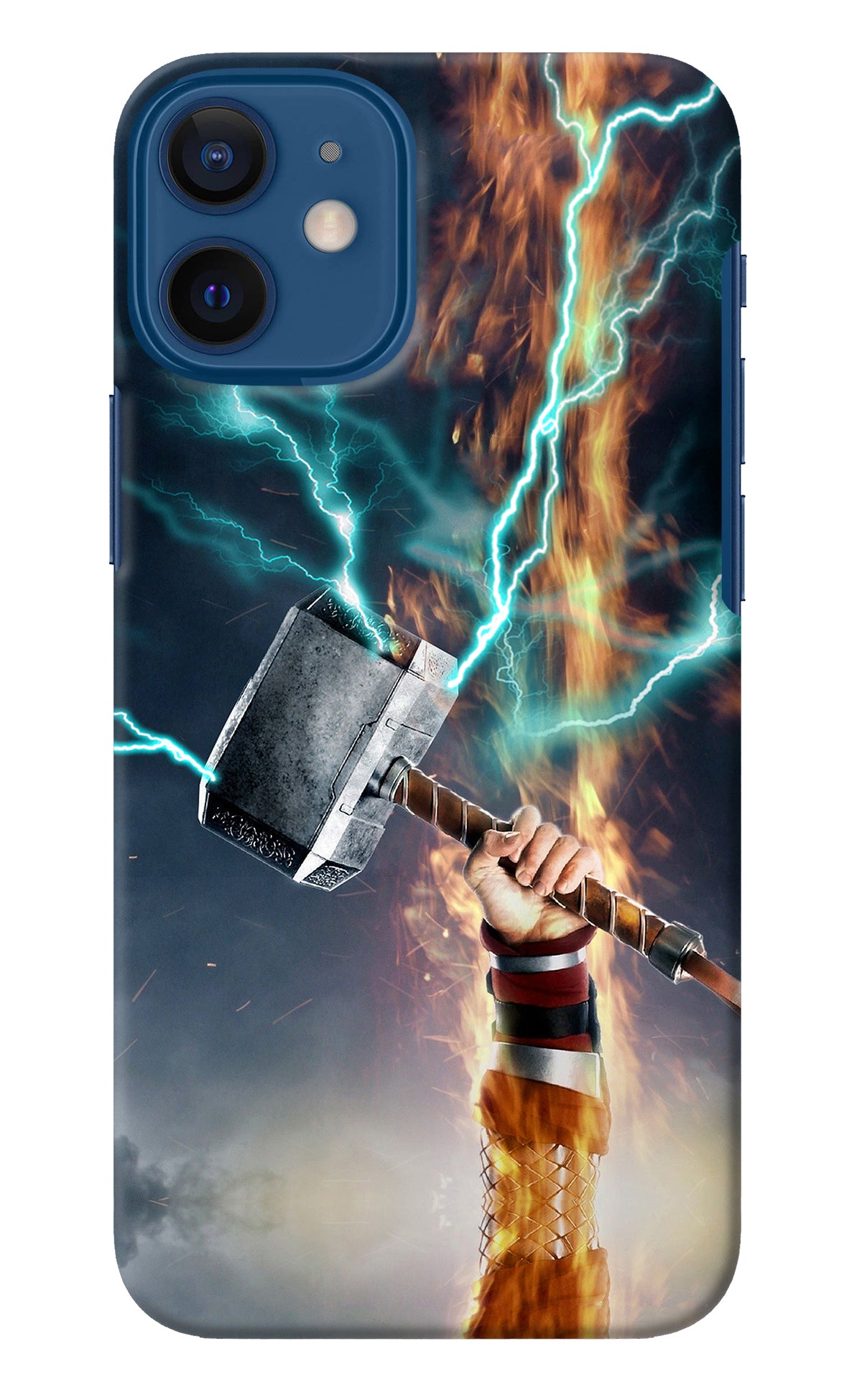 Thor Hammer Mjolnir iPhone 12 Mini Back Cover