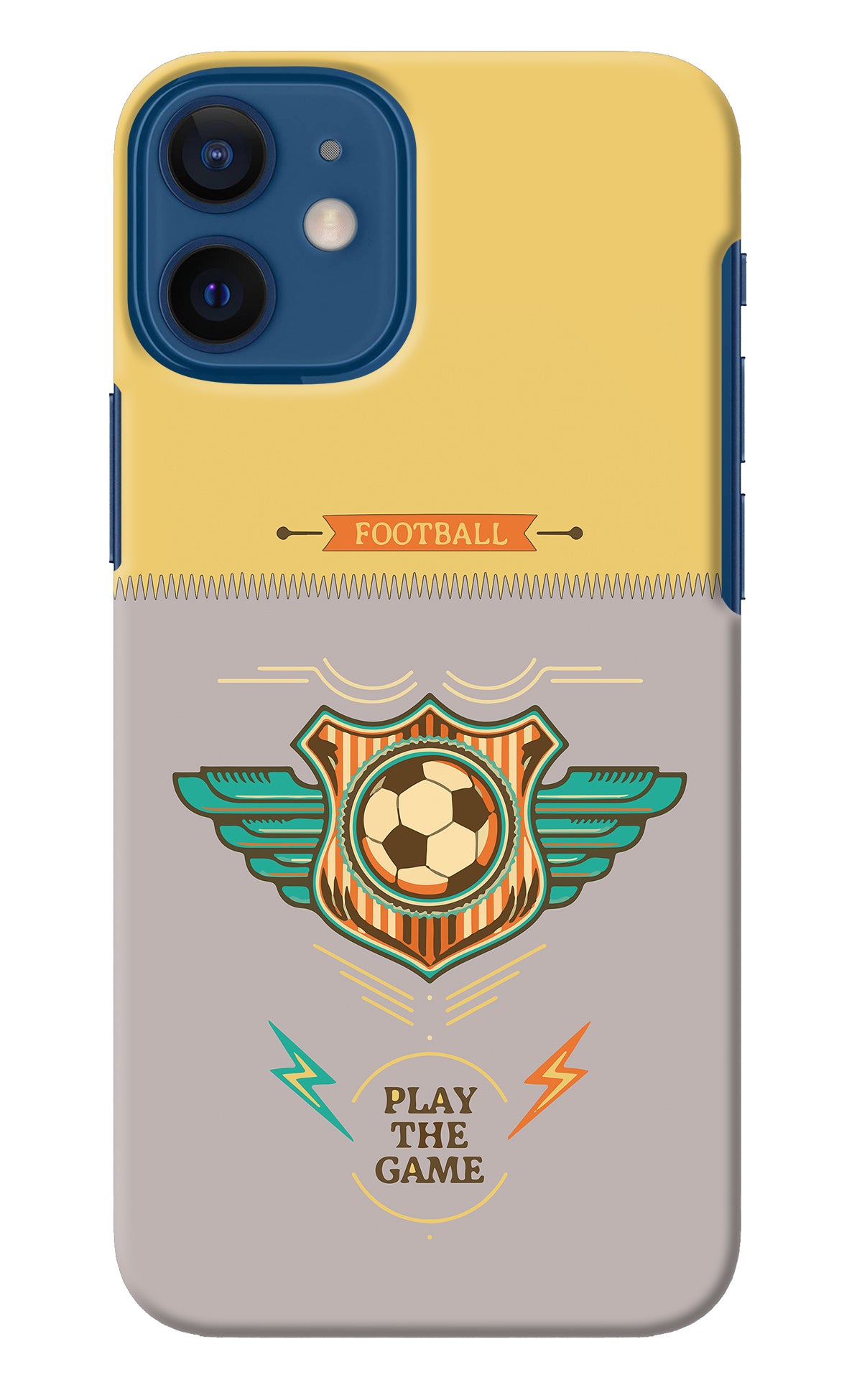 Football iPhone 12 Mini Back Cover