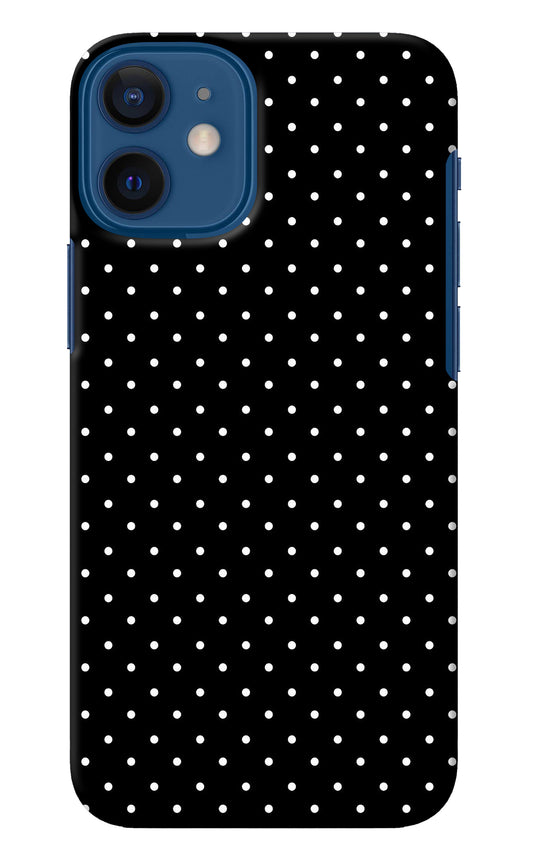 White Dots iPhone 12 Mini Back Cover