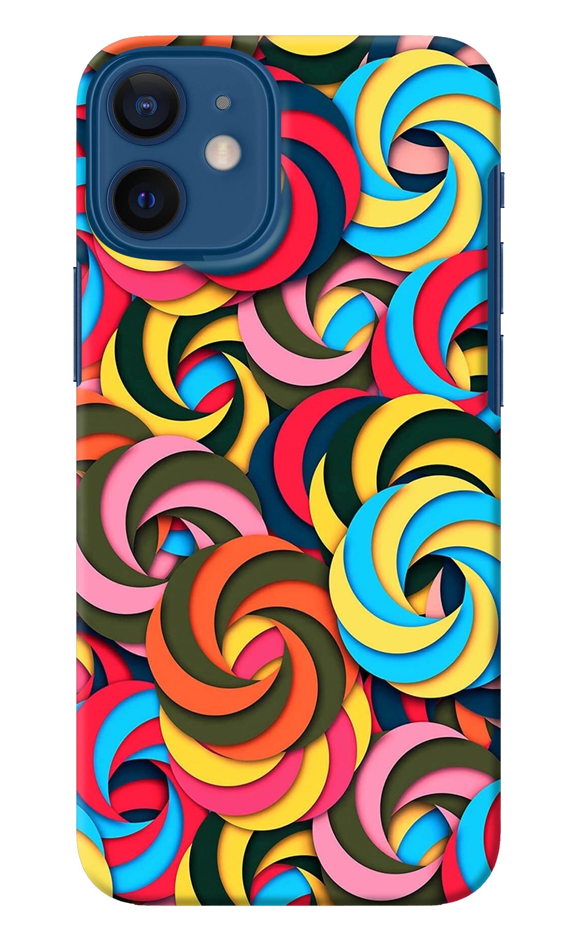 Spiral Pattern iPhone 12 Mini Back Cover