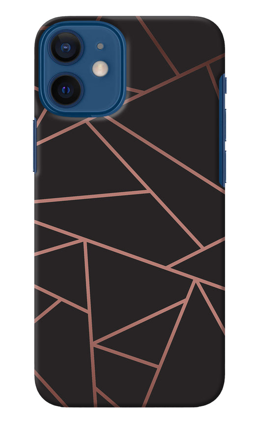 Geometric Pattern iPhone 12 Mini Back Cover