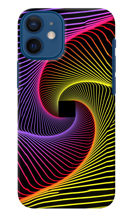 Colorful Strings iPhone 12 Mini Back Cover