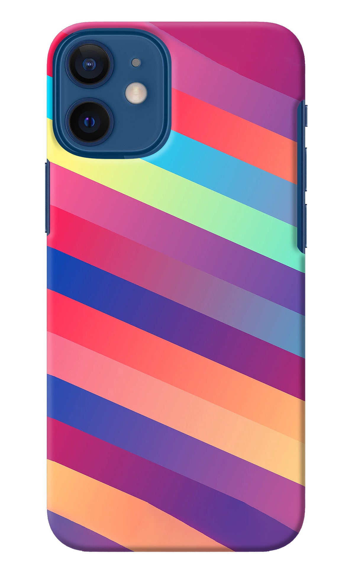 Stripes color iPhone 12 Mini Back Cover