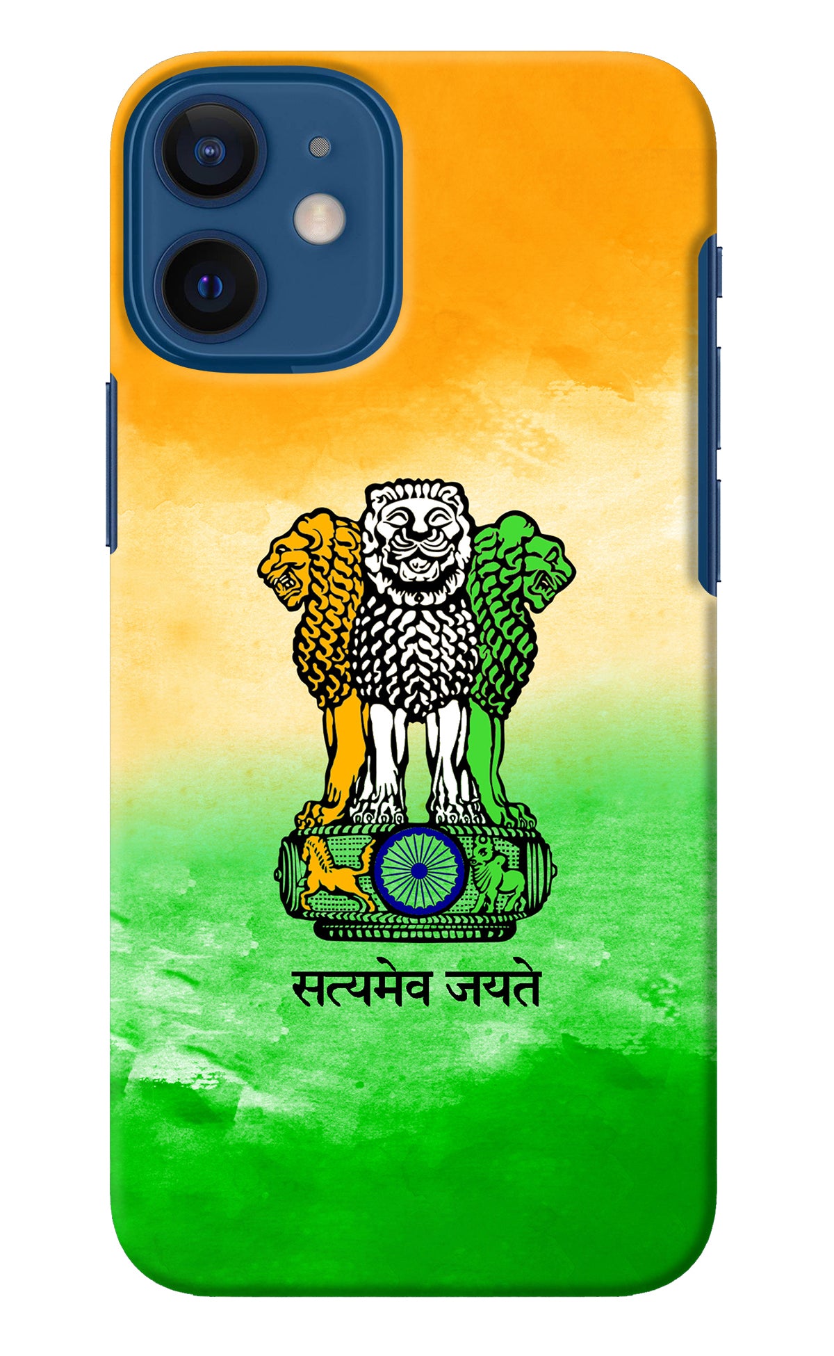 Satyamev Jayate Flag iPhone 12 Mini Back Cover