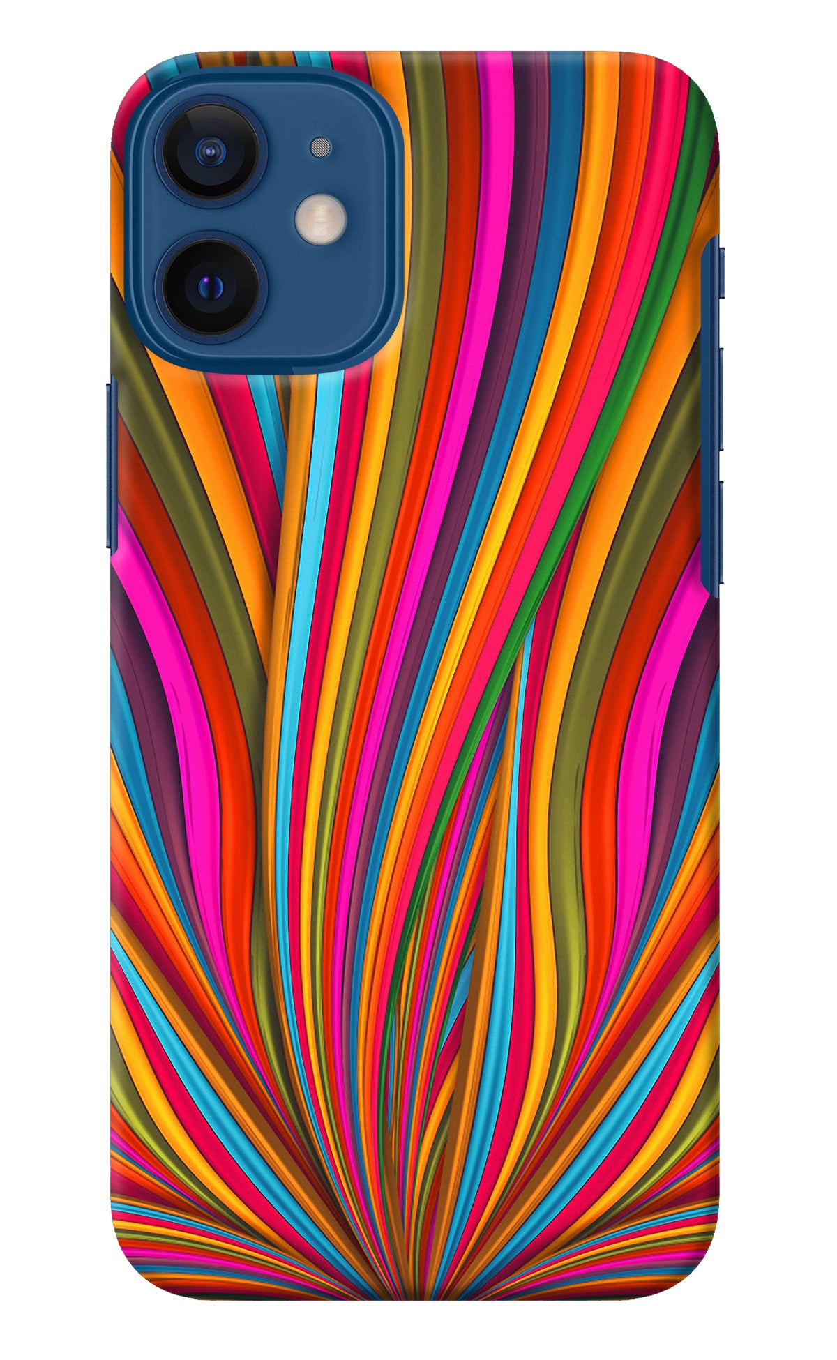 Trippy Wavy iPhone 12 Mini Back Cover