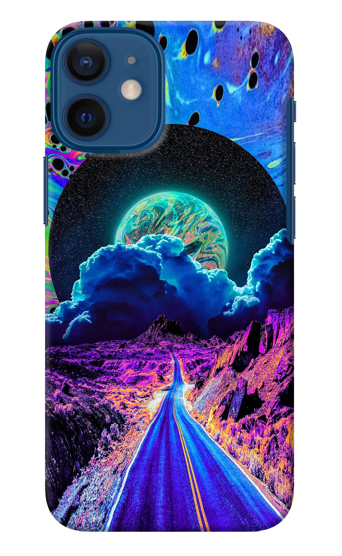 Psychedelic Painting iPhone 12 Mini Back Cover