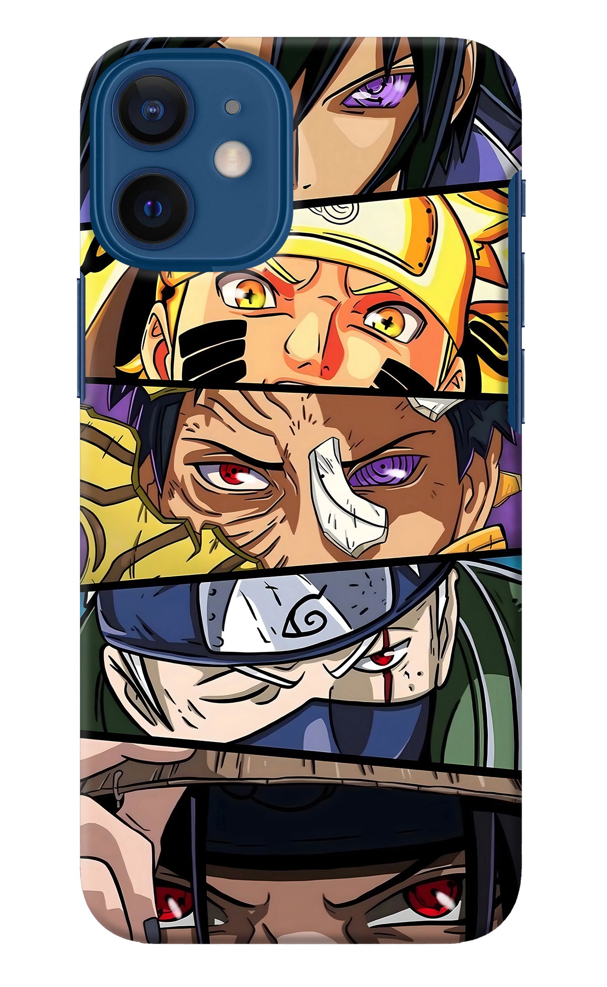 Naruto Character iPhone 12 Mini Back Cover