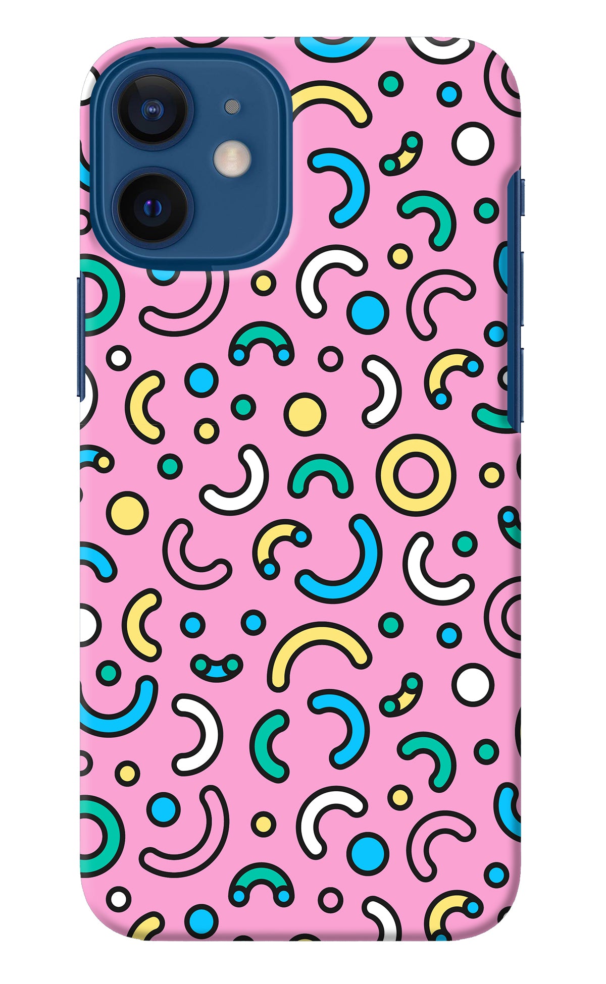 Memphis Design iPhone 12 Mini Back Cover