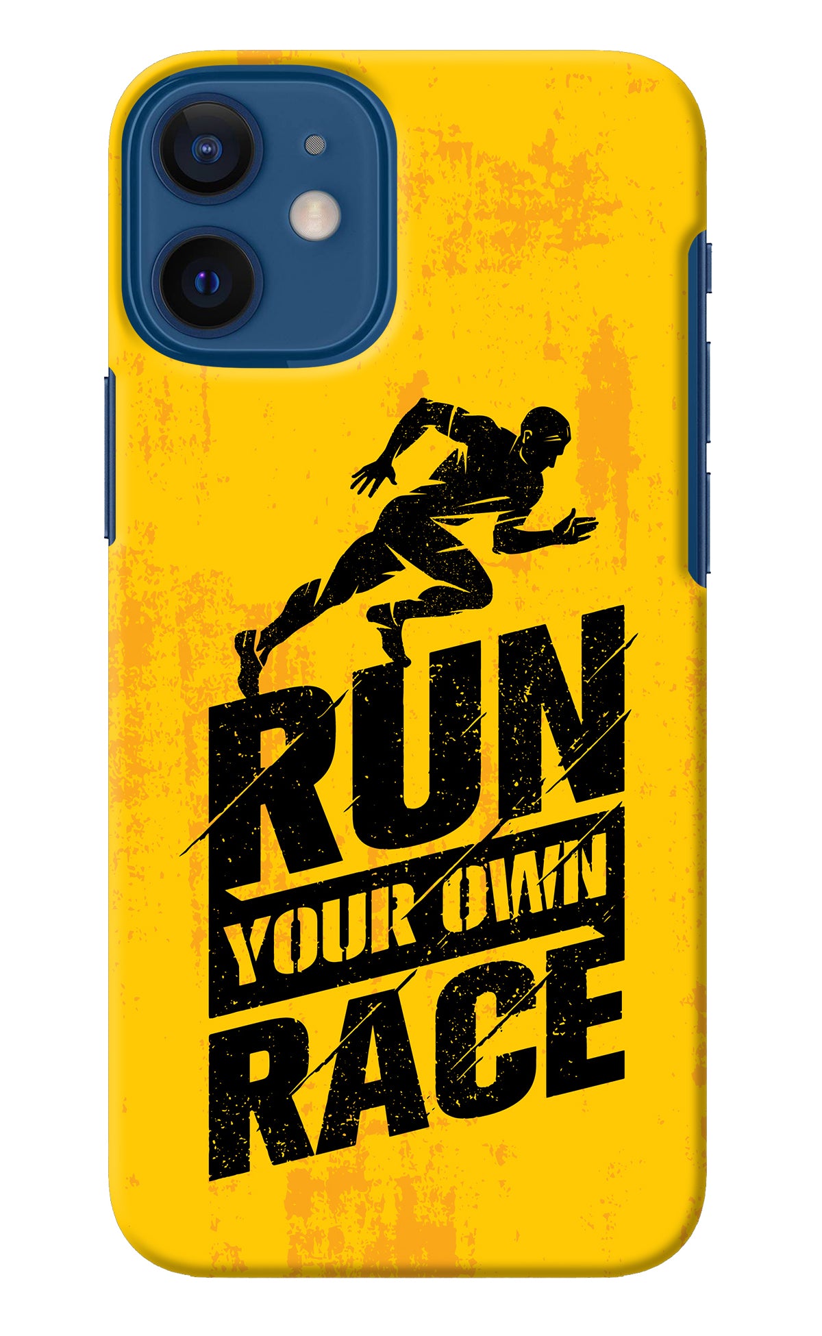 Run Your Own Race iPhone 12 Mini Back Cover