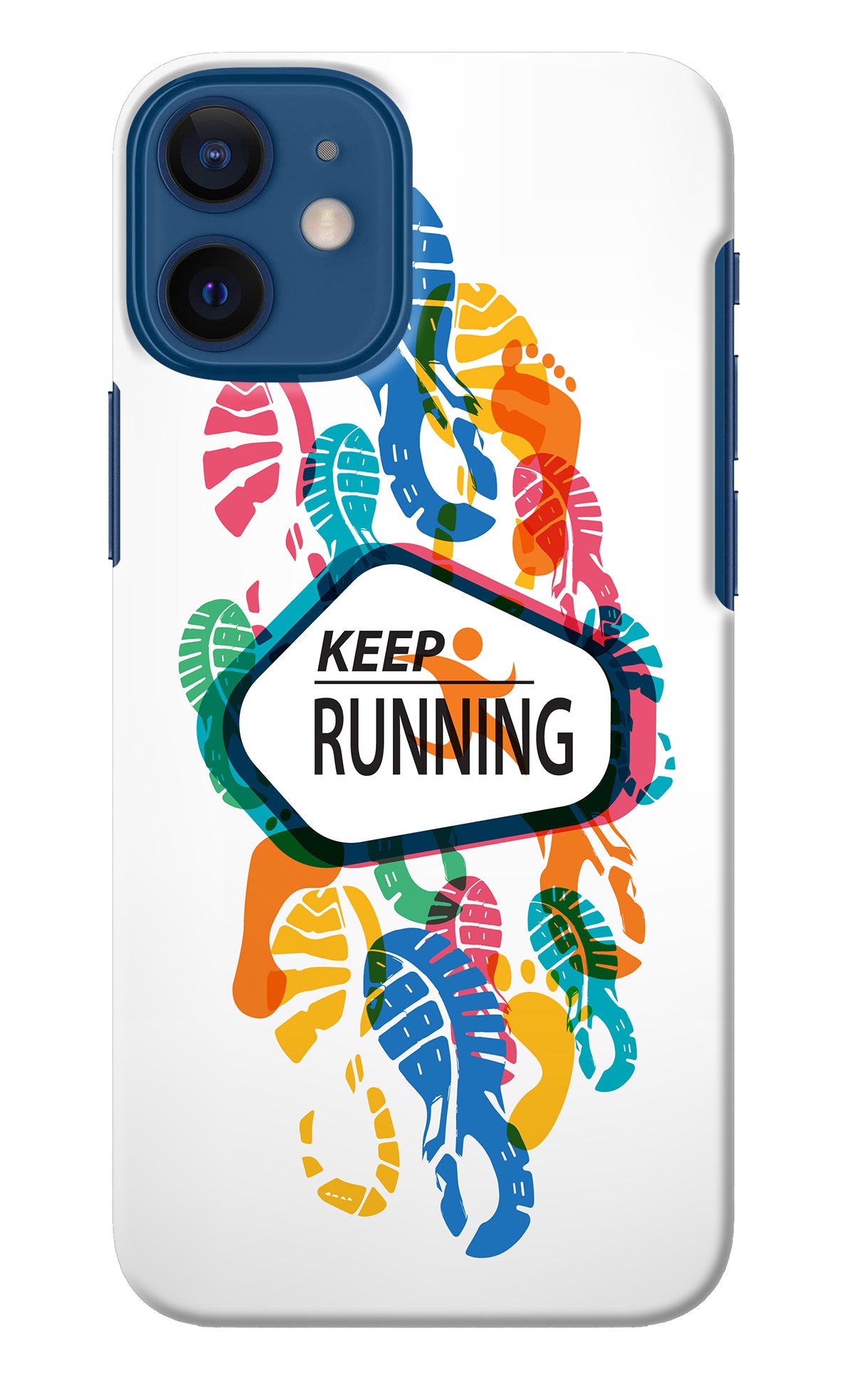 Keep Running iPhone 12 Mini Back Cover