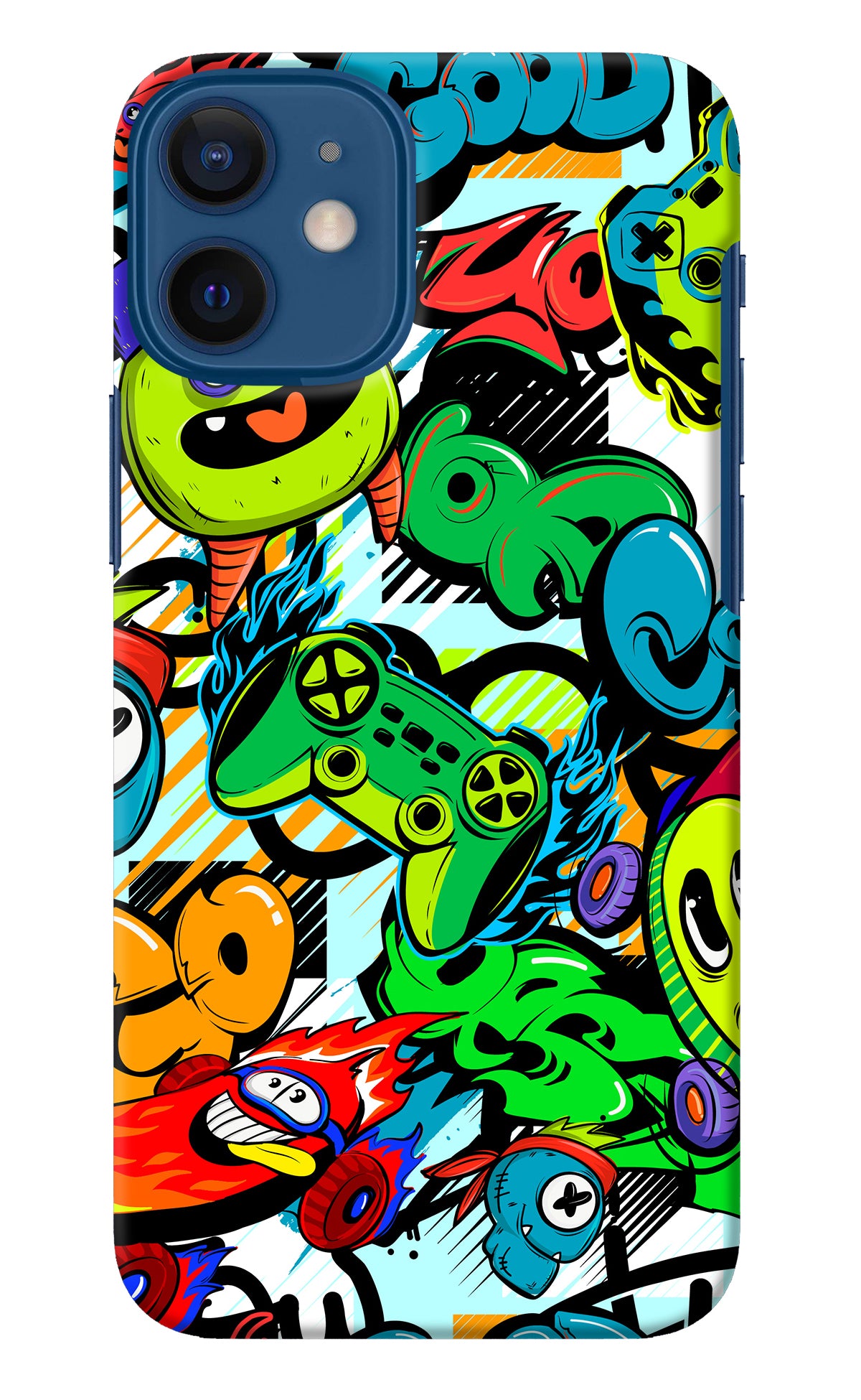 Game Doodle iPhone 12 Mini Back Cover