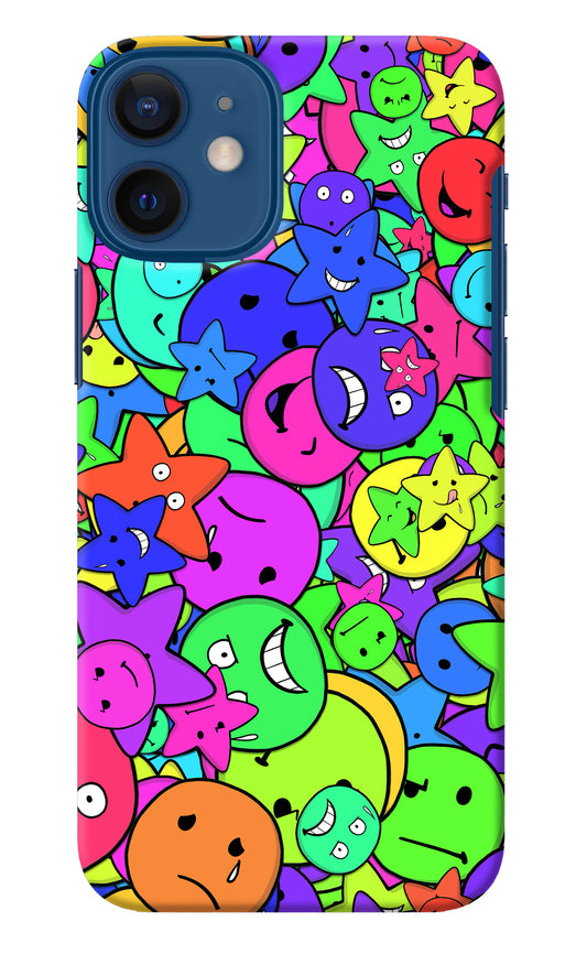 Fun Doodle iPhone 12 Mini Back Cover